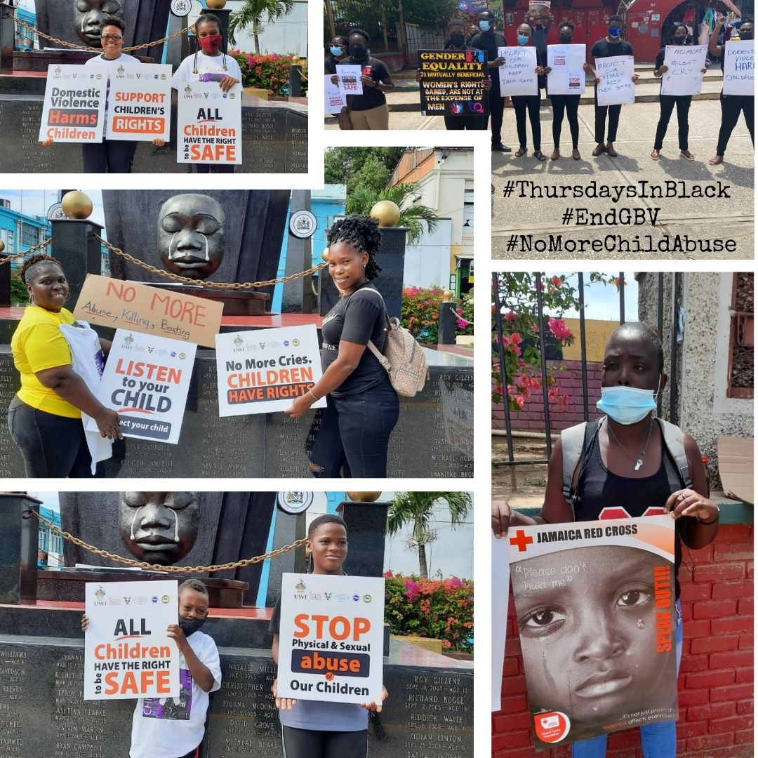 Snapshots from past #ThursdaysInBlack demonstrations